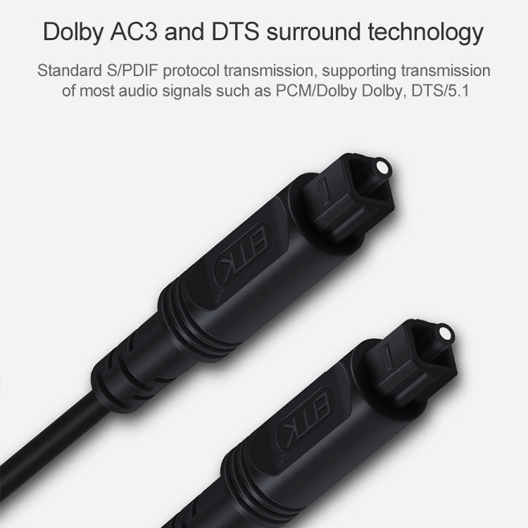 Frendorf | 25m EMK OD2.2mm Digital Audio Optical Fiber Kabel Kunststoff Lautsprecher Balance Kabel (Schwarz)