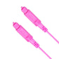 Frendorf | 25m EMK OD2.2mm Digital Audio Optisches Glasfaserkabel Kunststoff Lautsprecher Balanced Kabel (Pink)