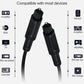 Frendorf | 25m EMK OD2.2mm Digital Audio Optisches Glasfaserkabel Kunststoff Lautsprecher Balanced Kabel (Pink)