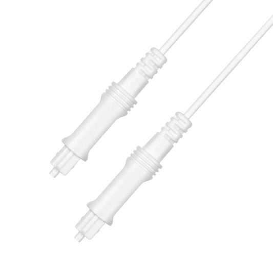 Frendorf | 25m EMK OD2.2mm Digital Audio Optisches Kabel Kunststoff Lautsprecher Balance Kabel (Weiß)