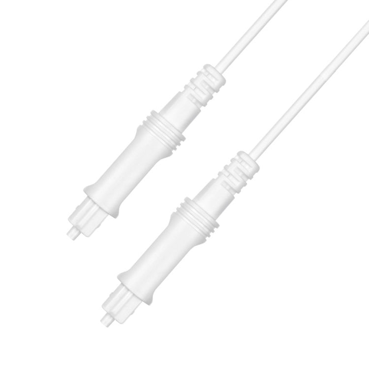 Frendorf | 30m EMK OD2.2mm Digitales Audio-Optisches Glasfaserkabel Kunststoff Lautsprecher-Balancekabel (Weiß)