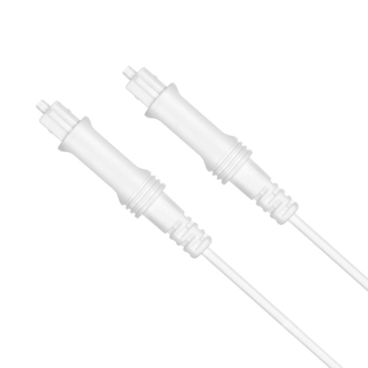 Frendorf | 30m EMK OD2.2mm Digitales Audio-Optisches Glasfaserkabel Kunststoff Lautsprecher-Balancekabel (Weiß)