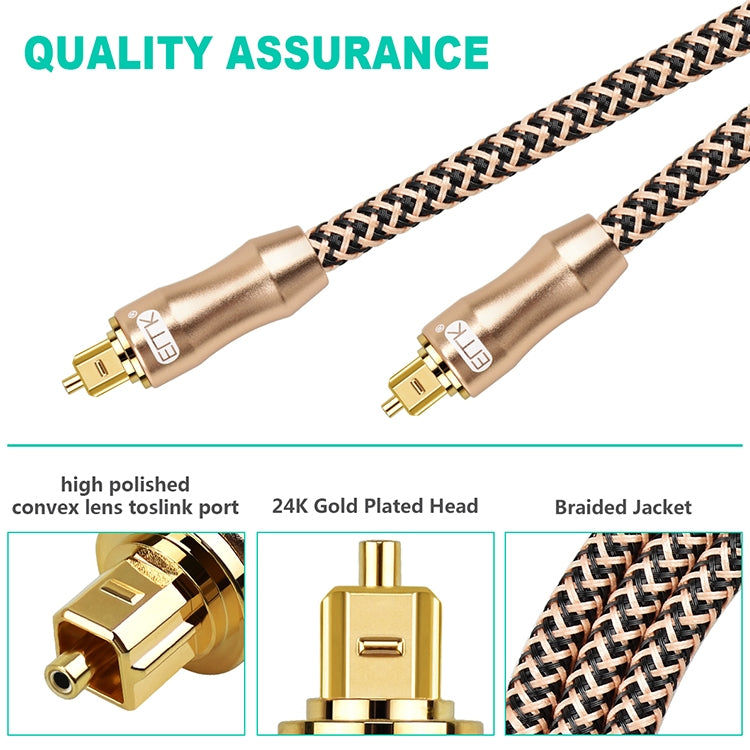 Frendorf | 20m EMK OD6.0mm Gold-plated TV Digital Audio Optical Fiber Connecting Cable