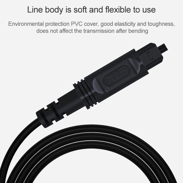 Frendorf | 25m EMK OD4.0mm Quadrat Port zu Quadrat Port Digital Audio Lautsprecher Optisches Kabel verbindung (Himmelblau)
