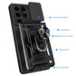 Frendorf | Für Samsung Galaxy S24 Ultra 5G Sliding Camera Cover Design TPU+PC Handyhülle (Rot)