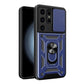 Frendorf | Für Samsung Galaxy S24 Ultra 5G Sliding Camera Cover Design TPU+PC Handyhülle (Blau)