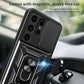 Frendorf | Für Samsung Galaxy S24 Ultra 5G Sliding Camera Cover Design TPU+PC Handyhülle (Silber)