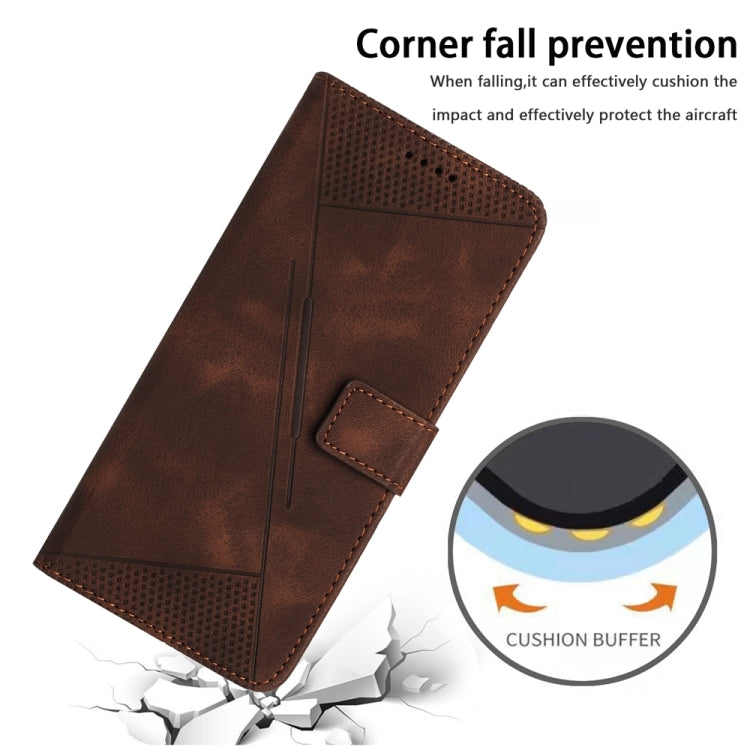 Frendorf | Für iPhone 13 Pro Max Traum Dreieck Leder Handyhülle mit Halsband (Braun)