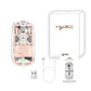 Frendorf | HXSJ T900 Transparent Magnet Drei-Modus Wireless Gaming Maus (Pink)