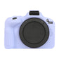 Frendorf | Für Canon EOS R50 weiche Silikon-Schutzhülle (Lavendel Lila)