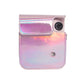 Frendorf | Für FUJIFILM instax mini 12 Laser Full Body Lederhülle Kameratasche mit Tragegurt (Rosa)
