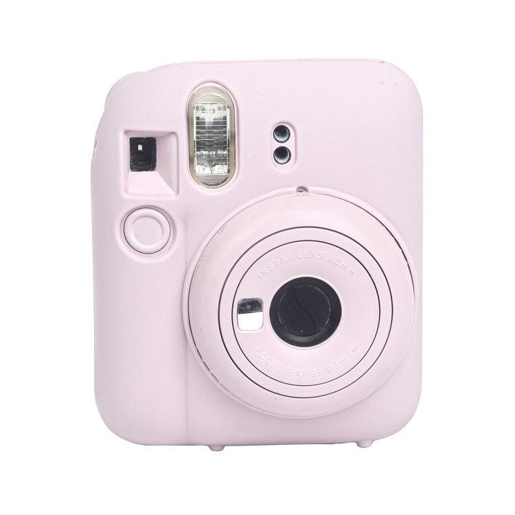 Frendorf | Voor FUJIFILM instax mini 12 Zachte Siliconen Camera Beschermcase (Roze)