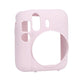 Frendorf | Voor FUJIFILM instax mini 12 Zachte Siliconen Camera Beschermcase (Roze)