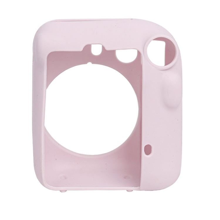 Frendorf | Voor FUJIFILM instax mini 12 Zachte Siliconen Camera Beschermcase (Roze)