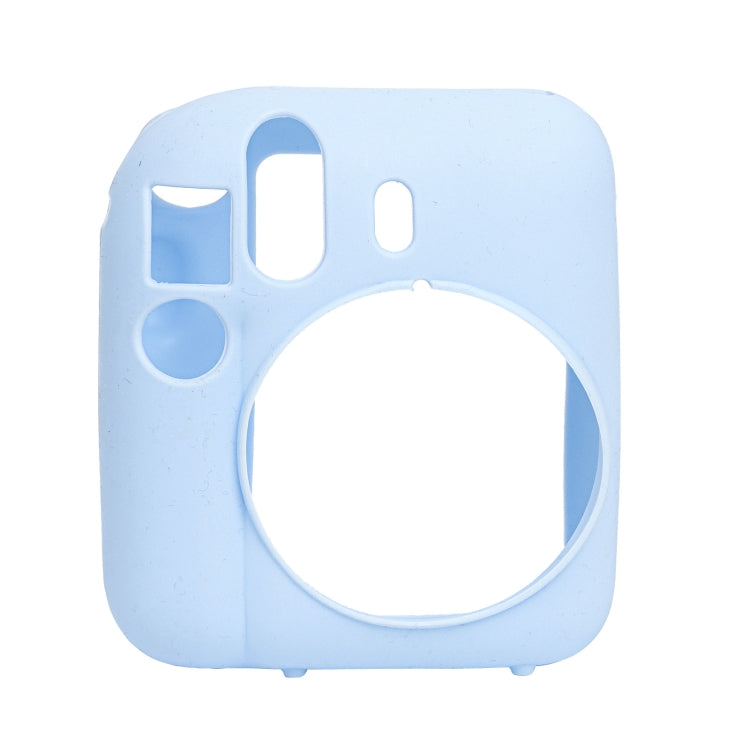 Frendorf | Für FUJIFILM instax mini 12 weiche Silikon Kamera Schutzhülle (Blau)
