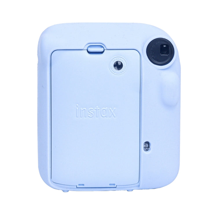 Frendorf | Für FUJIFILM instax mini 12 weiche Silikon Kamera Schutzhülle (Blau)