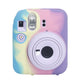 Frendorf | Für FUJIFILM instax mini 12 Weiche Silikon Kamera Schutzhülle (Dunkelblau Lila)