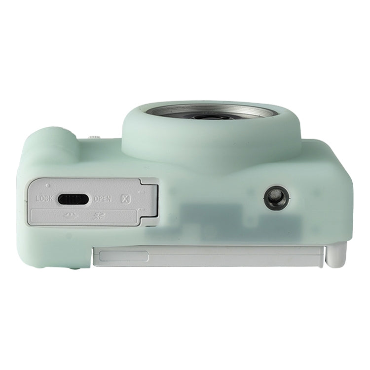 Frendorf | Voor Sony ZV-1F / ZV1 M2 Zachte Siliconen Beschermende Case (Jello Groen)