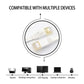 Frendorf | 30m vergoldetes Head CAT7 Hochgeschwindigkeits 10Gbps ultra-dünnes flaches Ethernet RJ45 Netzwerk LAN-Kabel (Rot)