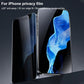 Frendorf | Für iPhone 15 MOMAX 0.3mm 3D Anti-Spy Tempered Glass Film (Schwarz)
