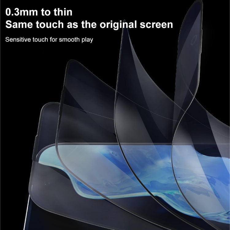 Frendorf | Für iPhone 15 MOMAX 0.3mm 3D Anti-Spy Tempered Glass Film (Schwarz)