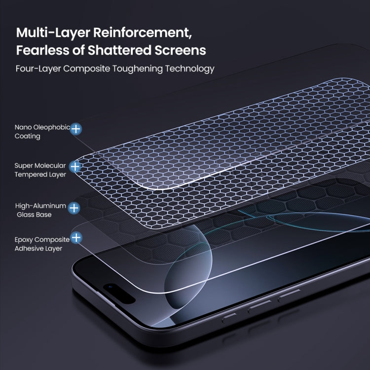 Frendorf | Für iPhone 16 Pro NILLKIN H+Pro 0.2mm 9H Explosionssicheres Gehärtetes Glasfolie