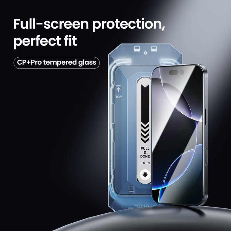 Frendorf | Für iPhone 16 Pro Max NILLKIN CP+Pro Explosionsgeschütztes Gehärtetes Glas Film