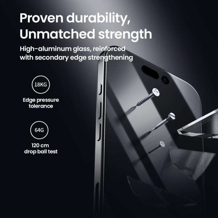 Frendorf | Für iPhone 16 Pro Max NILLKIN CP+Pro Explosionsgeschütztes Gehärtetes Glas Film