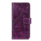 Frendorf | Für Samsung Galaxy S24 Ultra Retro Crazy Horse Textur Leder Handyhülle(Purple)