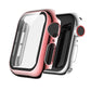 Frendorf | Für Apple Watch Series 5 & 4 40mm Vollständig Abdeckende Plattierung Glas Gehäuse (Rosa)