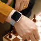 Frendorf | Für Apple Watch Series 5 & 4 40mm Vollständig Abdeckende Plattierung Glas Gehäuse (Rosa)