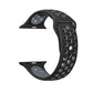 Frendorf | Für Apple Watch Series 7 41mm / 6 & SE & 5 & 4 40mm / 3 & 2 & 1 38mm Sport Silikon-Uhrenarmband Standard Edition (Schwarz Grau)