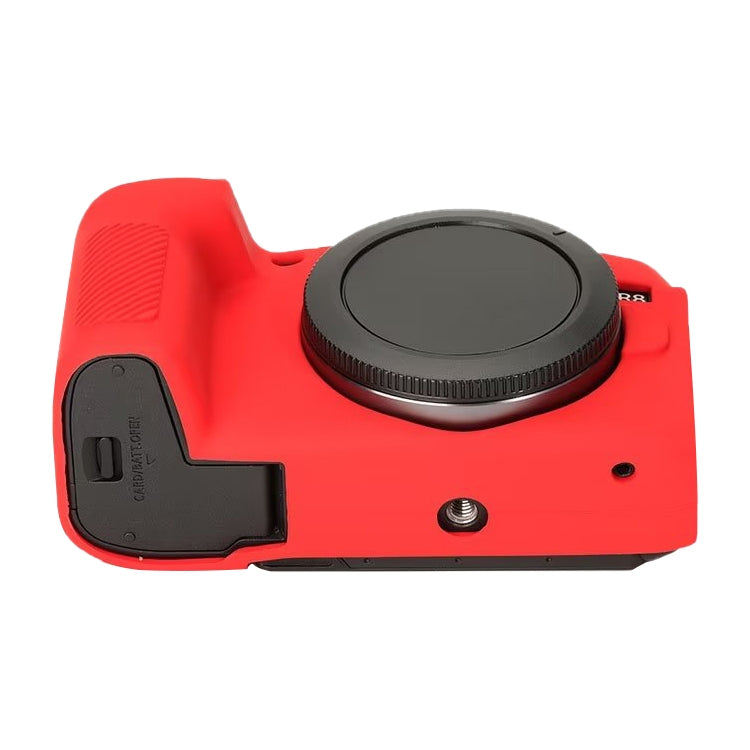 Frendorf | Für Canon EOS R8 Soft Silicone Schutzhülle (Rot)