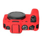 Frendorf | Für Canon EOS R8 Soft Silicone Schutzhülle (Rot)