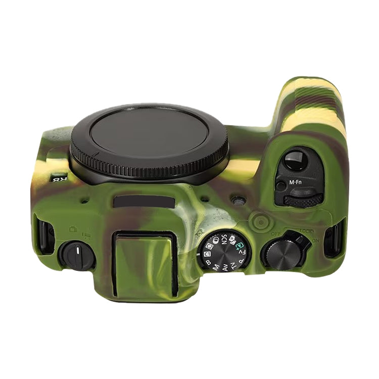 Frendorf | Voor Canon EOS R8 Zachte Siliconen Beschermhoes (Camouflage)
