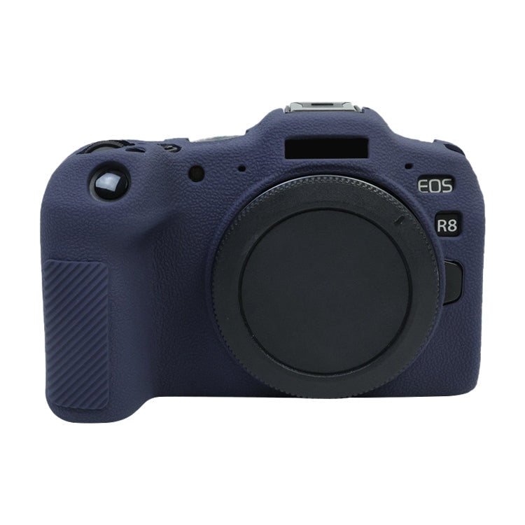 Frendorf | Für Canon EOS R8 Weiche Silikon Schutzhülle (Dunkelblau)