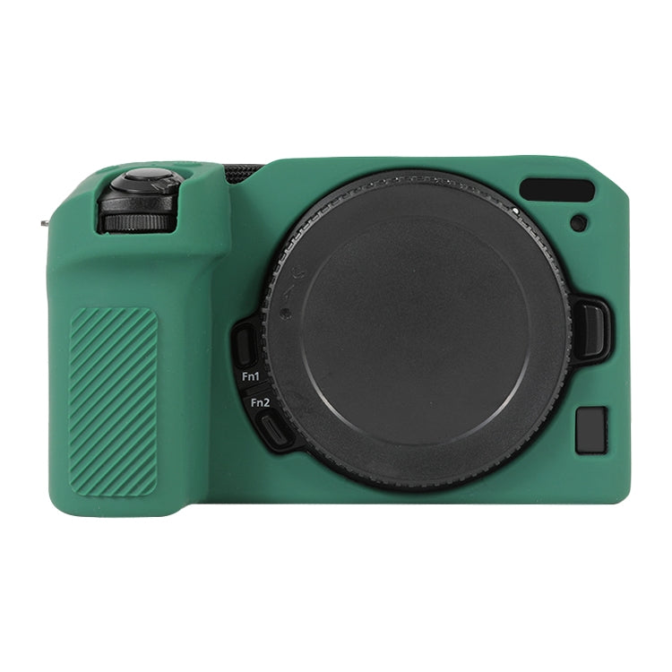 Frendorf | Voor Nikon Z 30 Zachte Siliconen Beschermhoes met Lenskap (Groen)