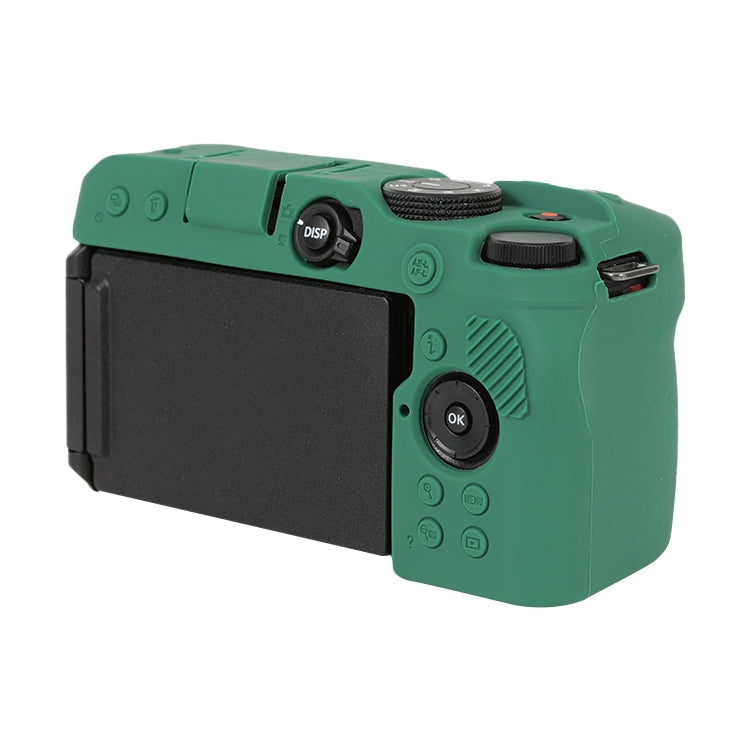 Frendorf | Voor Nikon Z 30 Zachte Siliconen Beschermhoes met Lenskap (Groen)