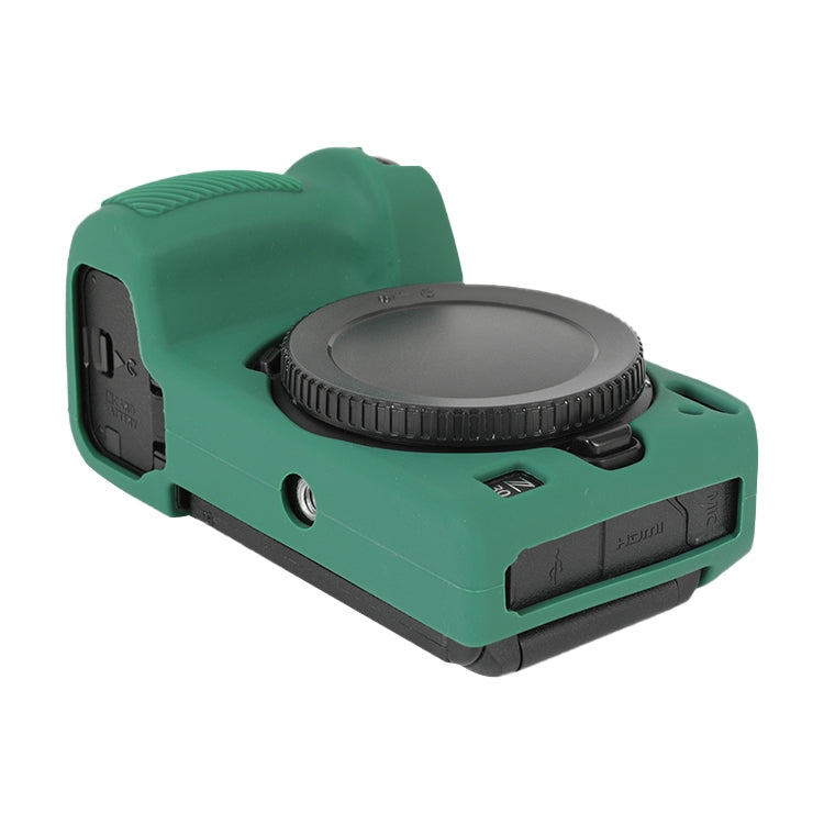 Frendorf | Voor Nikon Z 30 Zachte Siliconen Beschermhoes met Lenskap (Groen)