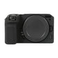 Frendorf | Voor Nikon Z 30 Zachte Siliconen Beschermhoes met Lensdop (Zwart)