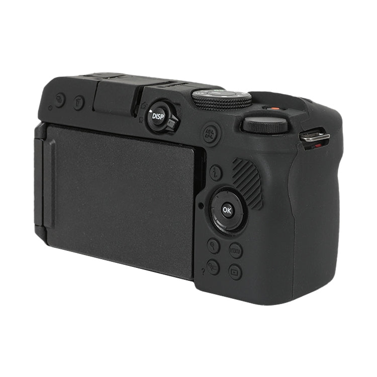 Frendorf | Voor Nikon Z 30 Zachte Siliconen Beschermhoes met Lensdop (Zwart)