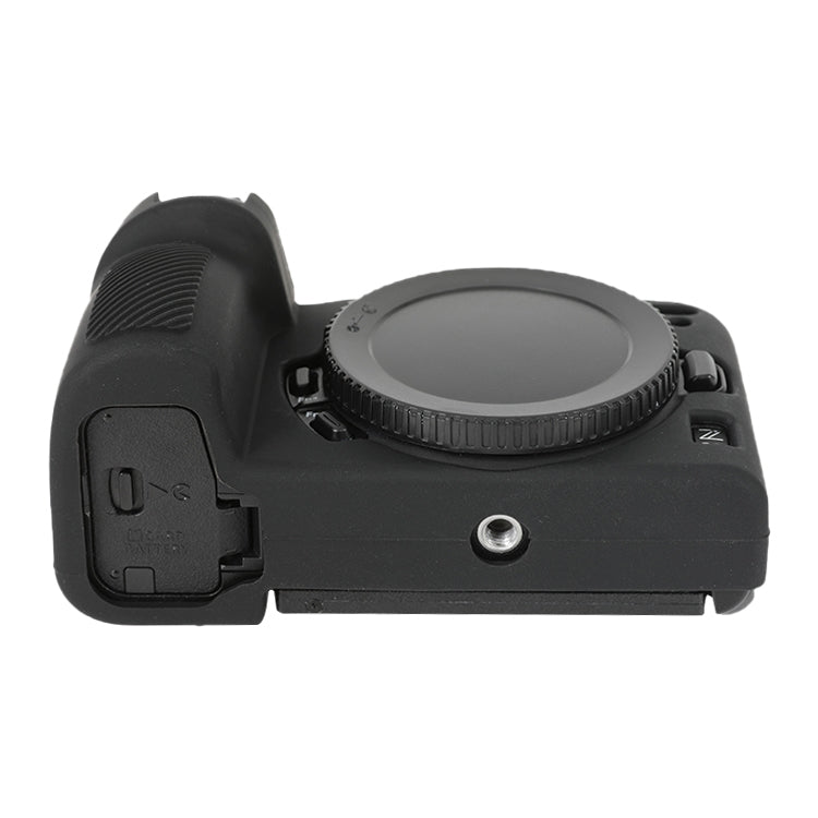 Frendorf | Voor Nikon Z 30 Zachte Siliconen Beschermhoes met Lensdop (Zwart)