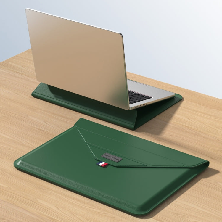 Frendorf | Für 15,4/15,6/16,1 Zoll Envelope Holder Laptop Sleeve Bag (Dunkelgrün)
