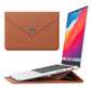 Frendorf | Für 15.4/15.6/16.1 Zoll Hülle Halter Laptop Sleeve Tasche (Braun)