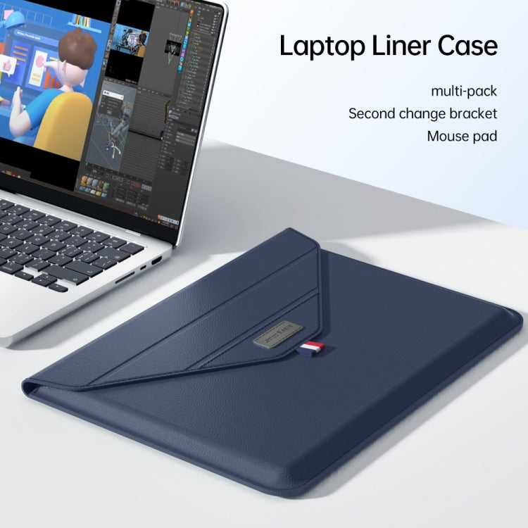 Frendorf | Für 15.4/15.6/16.1 Zoll Hülle Halter Laptop Sleeve Tasche (Braun)