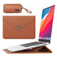 Frendorf | Für 15.4/15.6/16.1 Zoll Briefumschlag Halter Laptop Sleeve Tasche mit Zubehör Tasche (Braun)
