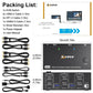 Frendorf | KC-KVM203DH 8K 30Hz USB3.0 DP+DP+HDMI Triple Monitors KVM Switch, AU Plug