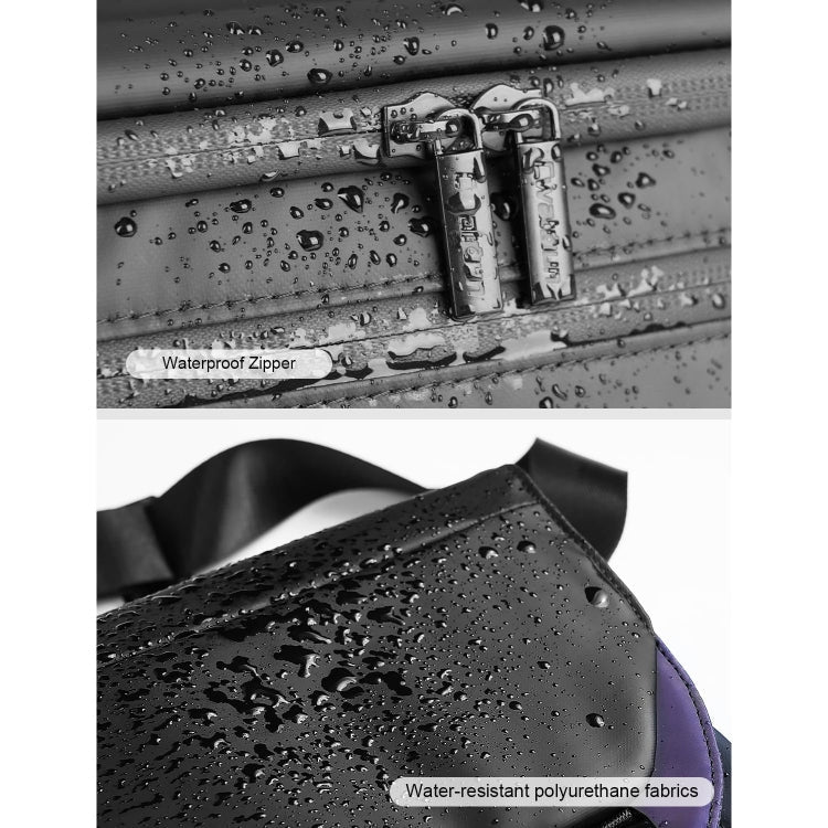 Frendorf | Cwatcun D85 Kamera Tasche Seitlicher Schnellzugriff Kamera Messenger Tasche wasserdichter Beutel, Größe: 36,5 x 17 x 26cm Groß (Schwarz)