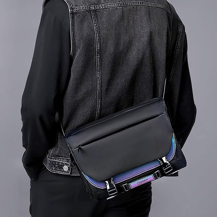 Frendorf | Cwatcun D85 Kamera Tasche Seitlicher Schnellzugriff Kamera Messenger Tasche wasserdichter Beutel, Größe: 36,5 x 17 x 26cm Groß (Schwarz)