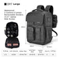 Frendorf | Cwatcun D97 Professionele Fotografie Tas Mirrorless/SLR Multifunctionele Rugzak Camera Tas, Grootte: 44 x 34 x 20,5cm (Zwart)